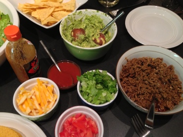 Threw together a quick taco dinner.
